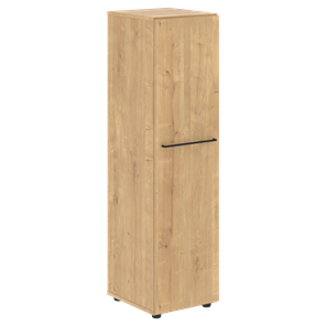 Шкаф узкий средний с глухой дверью LOFTIS Дуб Бофорд LMC 40.1 (400х430х1517) в Мурманске
