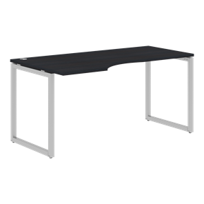 Письменный стол с боковым левым выступом XTEN-Q Дуб-юкон-серебро   XQCET 169 (L) (1600х900х750) в Мурманске