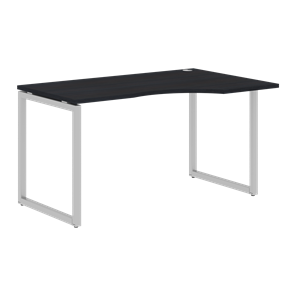 Письменный стол с боковым правым выступом XTEN-Q Дуб-юкон-серебро XQCET 149 (R) (1400х900х750) в Мурманске