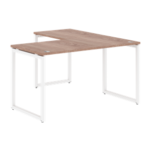 Письменный стол угловой левый XTEN-Q Дуб-сонома- белый XQCT 1415 (L) (1400х1500х750) в Мурманске