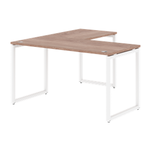 Письменный стол угловой правый XTEN-Q Дуб-сонома- белый XQCT 1415 (R) (1400х1500х750) в Мурманске