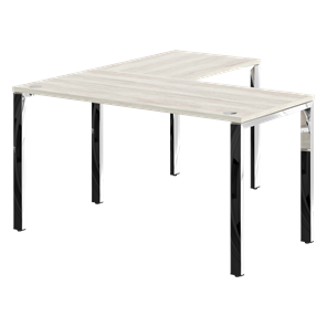 Письменный угловой  стол для персонала правый XTEN GLOSS  сосна Эдмонд  XGCT 1415.1 (R) (1400х1500х750) в Мурманске