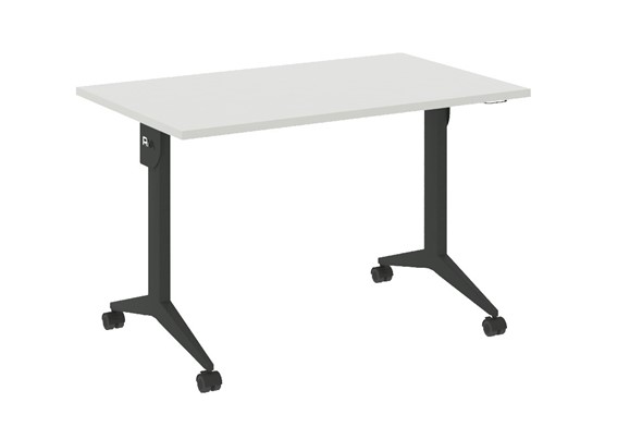 Складной стол X.M-2.7, Металл антрацит/Белый бриллиант в Мурманске - изображение