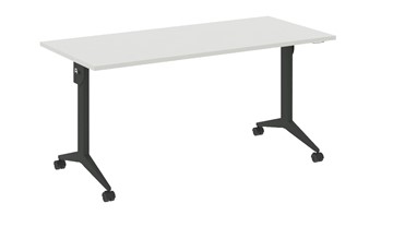 Складной мобильный стол X.M-4.7, Металл антрацит/Белый бриллиант в Мурманске