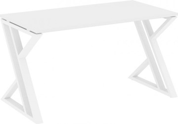 Стол письменный Loft VR.L-SRZ-3.7, Белый Бриллиант/Белый металл в Мурманске