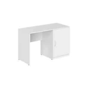 Стол с тумбой под холодильник KANN KTFD 1255 R Правый 1200х550х750 мм. Белый в Мурманске