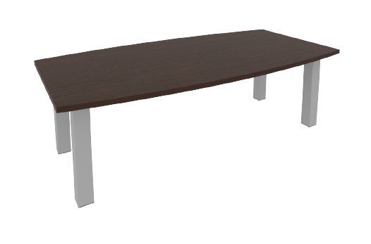 Стол для переговорки KPRG-1 Серый/Венге в Мурманске - изображение