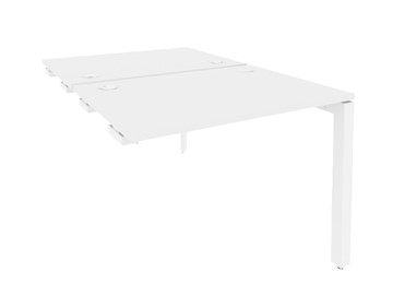 Приставной стол к тумбе O.MP-D.SPR-1.7 Белый/Белый бриллиант в Мурманске