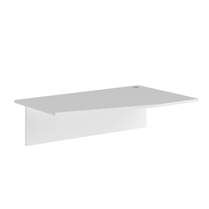 Дополнительный стол правая XTEN Белый  XCT 149-1(R) (1400х900х25) в Мурманске
