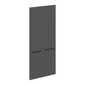 Дверь для шкафчика высокая MORRIS TREND Антрацит/Кария Пальмира MHD 42-2 (844х1900х18) в Мурманске