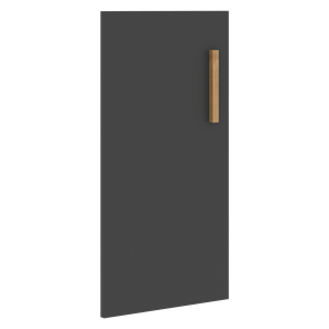 Дверь для шкафа низкая левая FORTA Черный ГрафитFLD 40-1(L) (396х18х766) в Мурманске