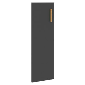 Дверь для шкафа средняя левая FORTA Черный Графит FMD40-1(L) (396х18х1164) в Мурманске