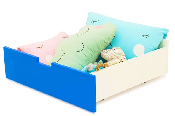 Ящик для кровати Skogen синий в Мурманске - изображение