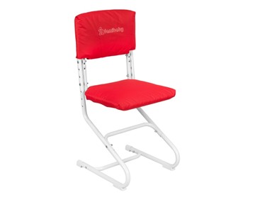 Чехлы на спинку и сиденье стула СУТ.01.040-01 Красный, ткань Оксфорд в Мурманске