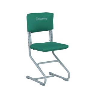 Набор чехлов на спинку и сиденье стула СУТ.01.040-01 Зеленый, ткань Оксфорд в Мурманске