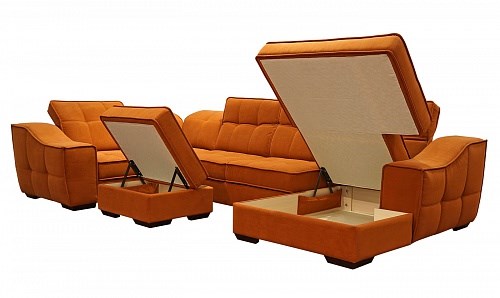 Угловой диван N-11-M (П1+ПС+УС+Д2+Д5+П1) в Мурманске - изображение 2