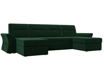 П-образный диван Клайд, Зеленый (Велюр) в Мурманске