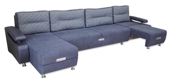 П-образный диван Престиж-15 микс в Мурманске - изображение