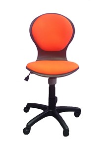 Детское кресло Libao LB-C 03, цвет оранжевый в Мурманске