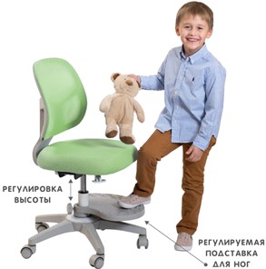 Кресло детское Holto-22 зеленое в Мурманске - предосмотр 2