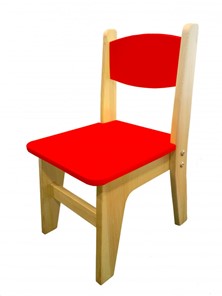 Детский стульчик Вуди красный (H 260) в Мурманске