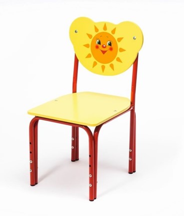 Детский стул Солнышко (Кузя-СОЛ(1-3)ЖКр) в Мурманске - изображение
