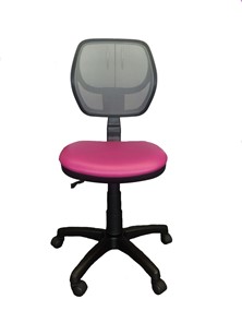 Детское крутящееся кресло Libao LB-C 05, цвет розовый в Мурманске