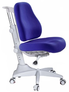 Растущее кресло Mealux Match (Y-528) SB / Grey base, синее в Мурманске