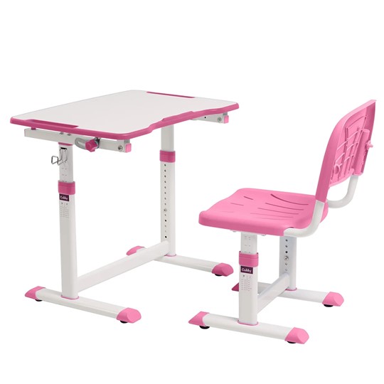 Растущий стол и стул Olea pink в Мурманске - изображение 1