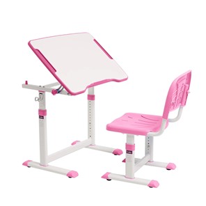 Растущий стол и стул Olea pink в Мурманске - предосмотр