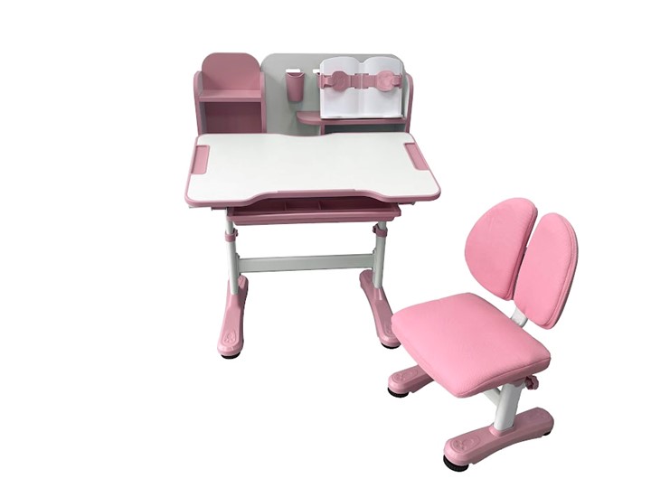 Стол растущий и стул Vivo Pink FUNDESK в Мурманске - изображение 3