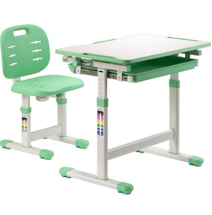 Растущий стол SET Holto-2 зеленый в Мурманске - изображение