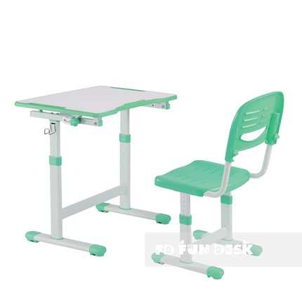 Растущая парта и стул Piccolino II Green в Мурманске - изображение