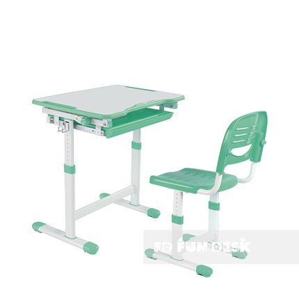 Растущая парта + стул Piccolino Green в Мурманске - изображение