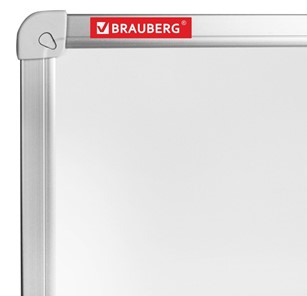 Доска магнитно-маркерная BRAUBERG 80х100 см, алюминиевая рамка в Мурманске - предосмотр 2