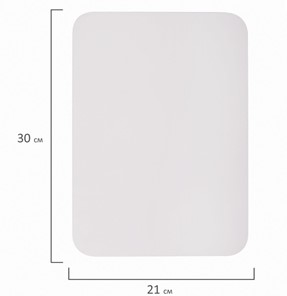 Магнитная доска для рисования BRAUBERG, 30х21 см с маркером, магнитом и салфеткой в Мурманске - предосмотр 8