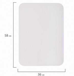 Доска магнитная на холодильник BRAUBERG, 58х36 см с маркером, магнитом и салфеткой в Мурманске - предосмотр 8