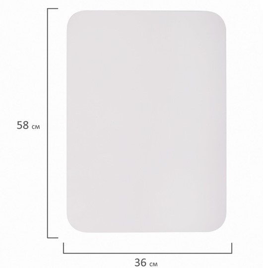 Доска магнитная на холодильник BRAUBERG, 58х36 см с маркером, магнитом и салфеткой в Мурманске - изображение 8