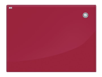 Магнитно-маркерная стеклянная доска 2х3 OFFICE TSZ86 R, 60x80 см, красная в Мурманске - предосмотр