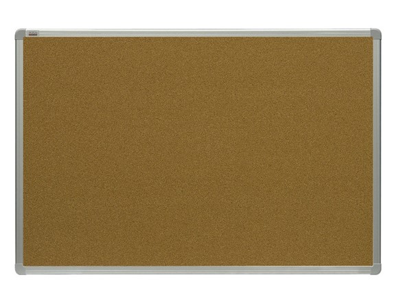 Пробковая доска для объявлений 2х3 OFFICE, TСA129, 90х120 см, алюминиевая рамка в Мурманске - изображение