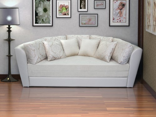 Круглый диван-кровать Смайл в Мурманске - изображение