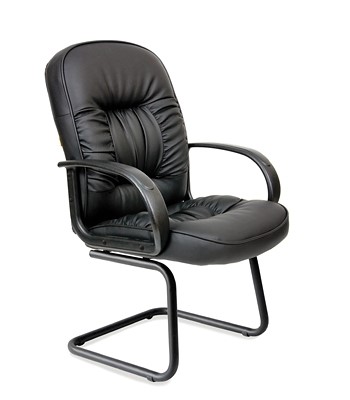 Компьютерное кресло CHAIRMAN 416V экокожа черная в Мурманске - изображение