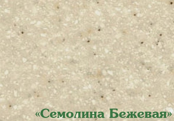 Панель пристеночная 3000*600*6мм ЛД 289010.000 Семолина бежевая в Мурманске - изображение